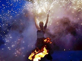 Огненный фестиваль «Огни Победы» в седьмой раз будет зажигать на Адмиралтейской площади Воронежа